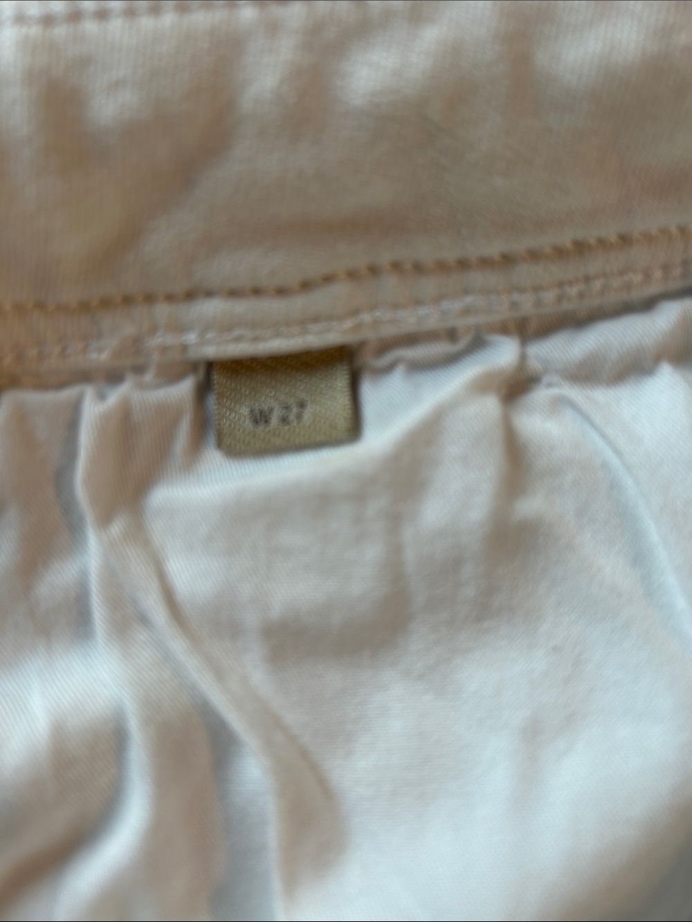 Burberry White Skinny Cropped Jeans Size 27 - Picture 8 of 9